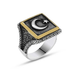 Gumush - Sterling Silver 925 Ring for Men