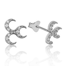 Gumush - Sterling Silver 925 Earring