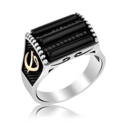 Gumush - Sterling Silver 925 Ring for Men