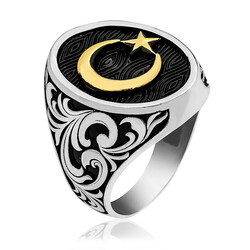 Sterling Silver 925 Ring for Men - Thumbnail