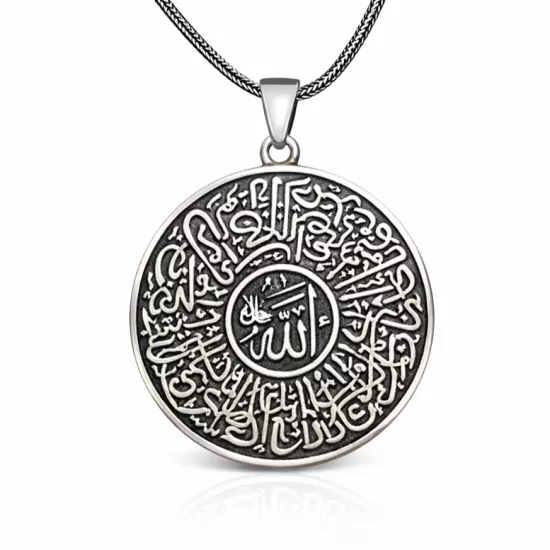 Gümüş Asr Suresi Erkek Kolye