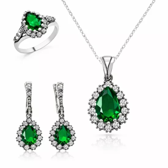 Gümüş Hürrem Sultan Bayan Set