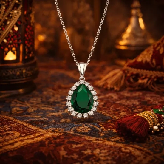 Gümüş Hürrem Sultan Bayan Kolye