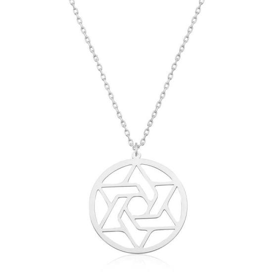 Gümüş Çember Bayan Kolye