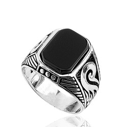 Gumush - Sterling Silver 925 Ring for Men