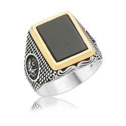 Gumush - Sterling Silver 925 Ring for Men