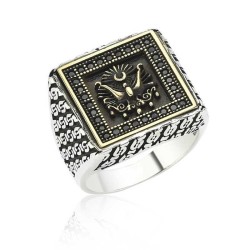 Gumush - Sterling Silver 925 Ring for Men
